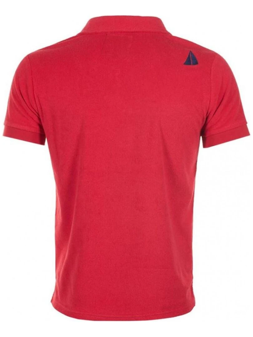 Polo manches courtes homme CONGI VENT DU CAP Rouge