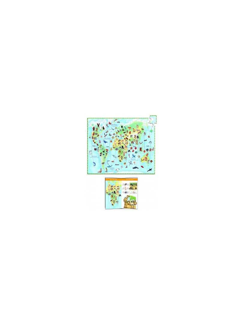 Puzzle Observation 100p Les Animaux Du Monde N/A