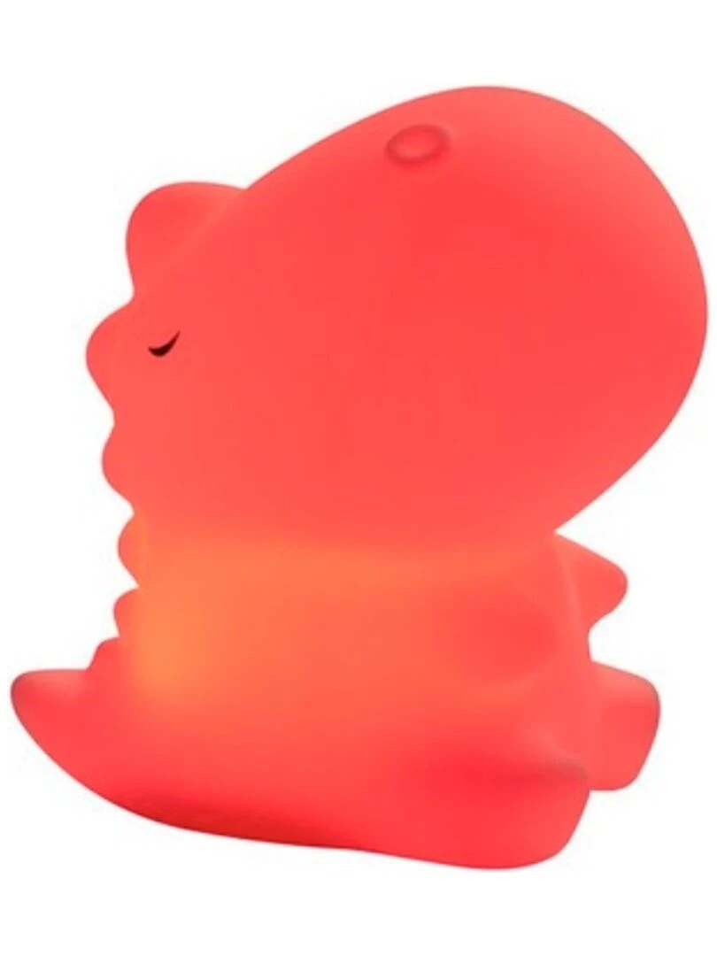Veilleuse lumineuse tactile en silicone  Dino   Blanc