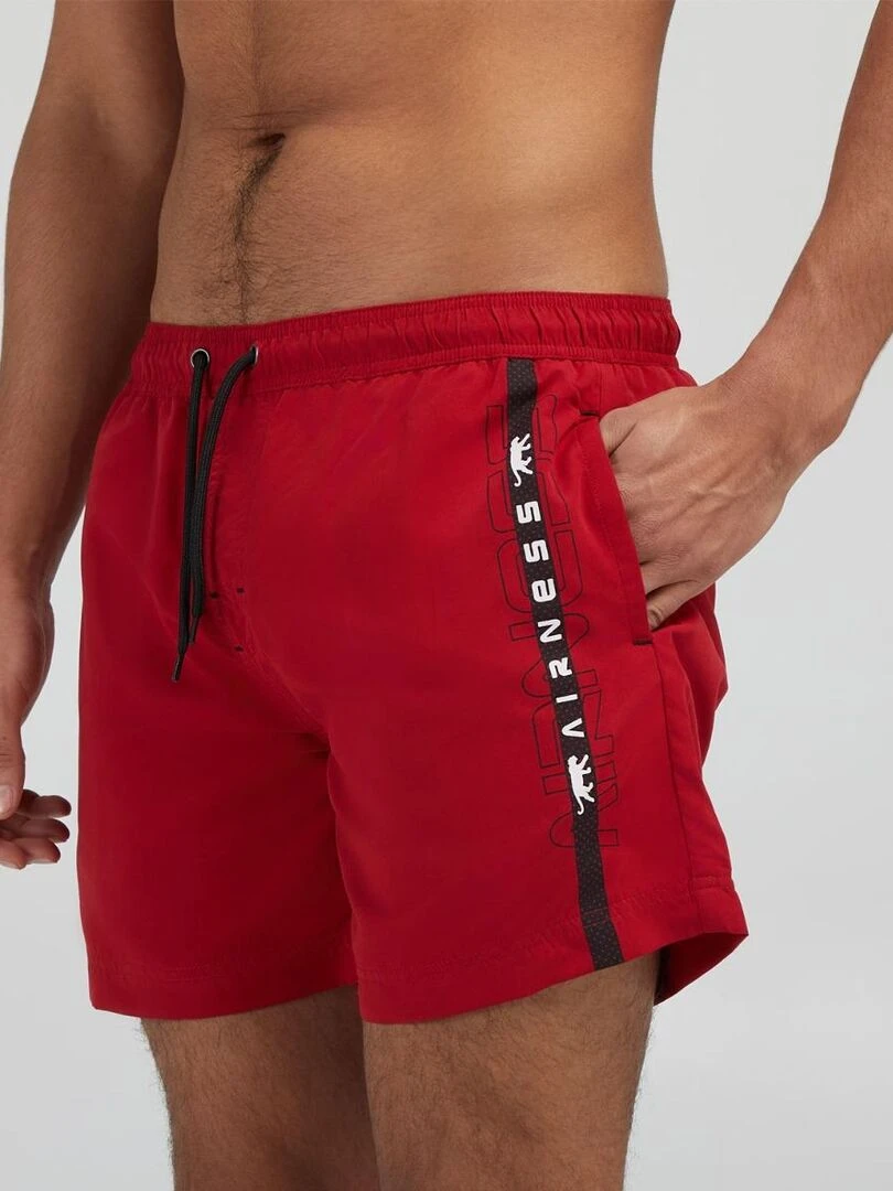 SHORT DE BAIN YAROL Airness Rouge