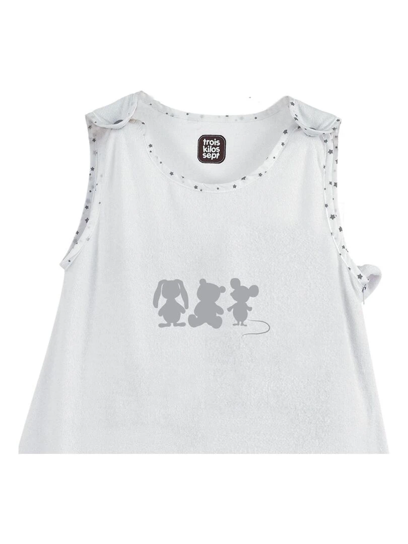 Turbulette bébé été TOG 0.5 Blanc