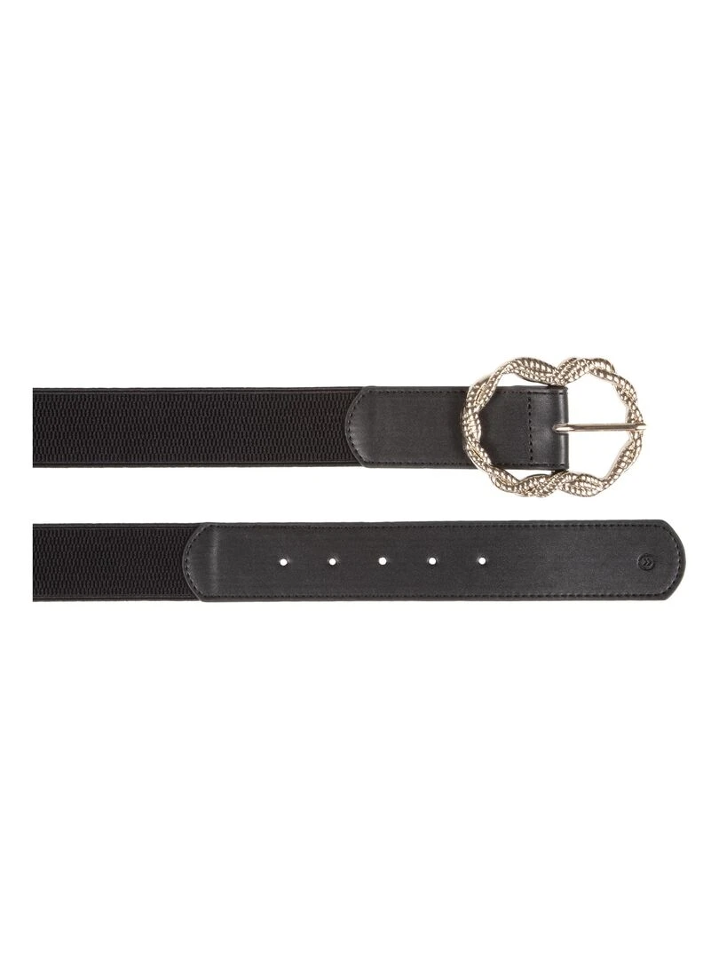 Ceinture Femme Elastique Noir Noir
