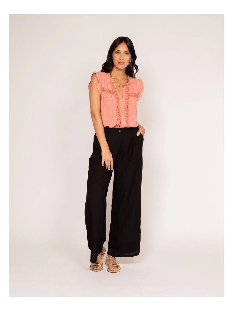 Chemise sans manches FLORIDA   Rose