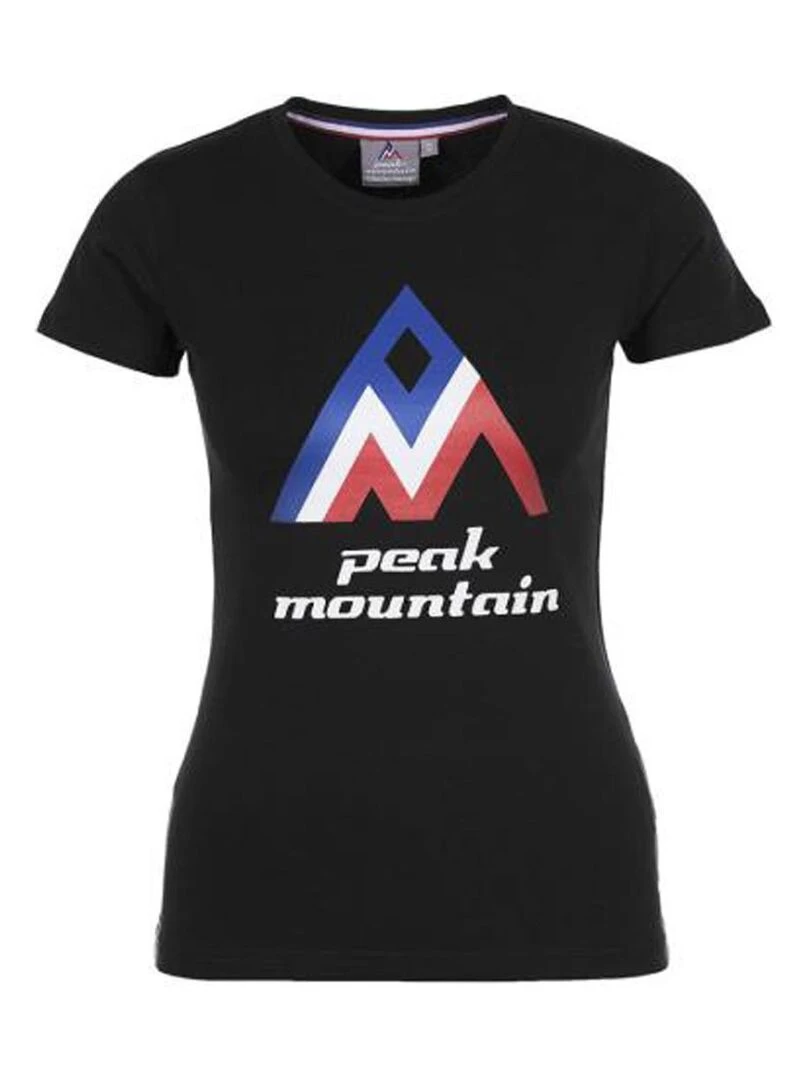 T shirt manches courtes femme ACIMES Noir Noir