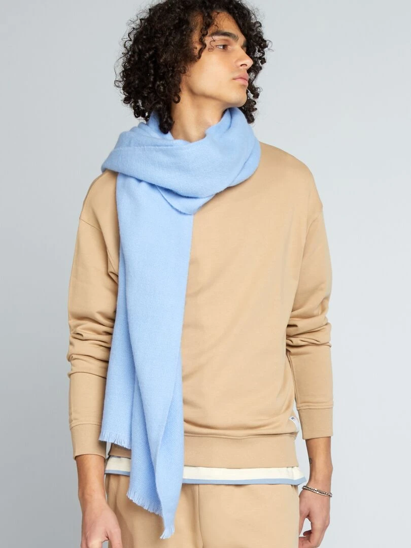 Sweat col rond à détail Beige