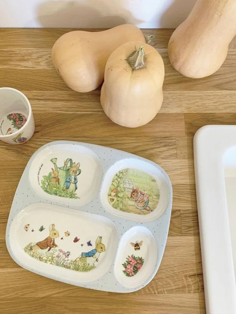 Tasse À Anse Pierre Lapin   Blanc