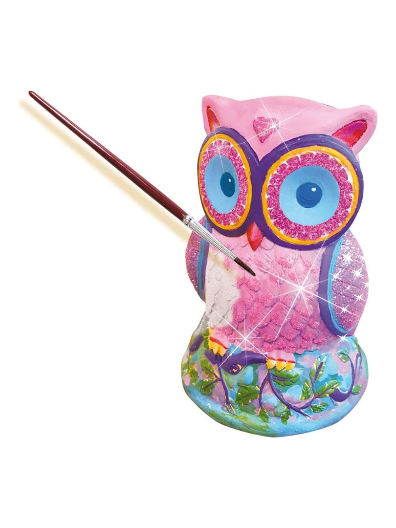 Kit moulage et peinture : Chouette N/A