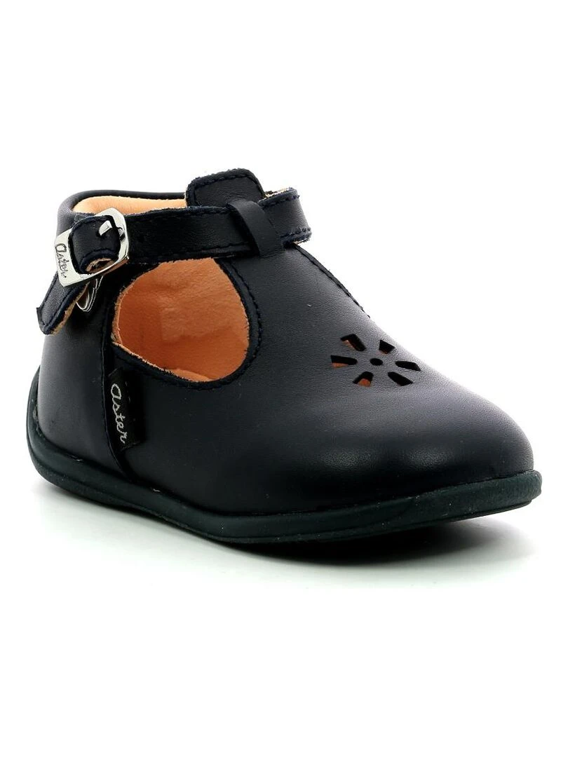 Salomés Cuir Odjumbo Bleu marine