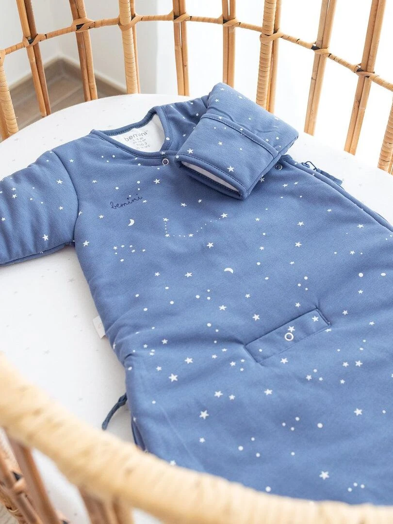 Bemini Gigoteuse 1 4 mois Pady jersey + jersey tog 3 Bleu nuit