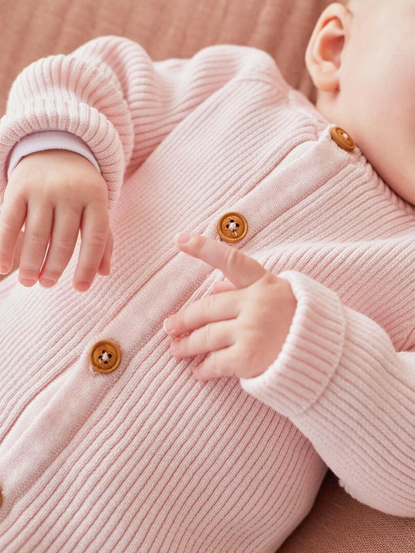 Cardigan en tricot clair Noukie's Rose