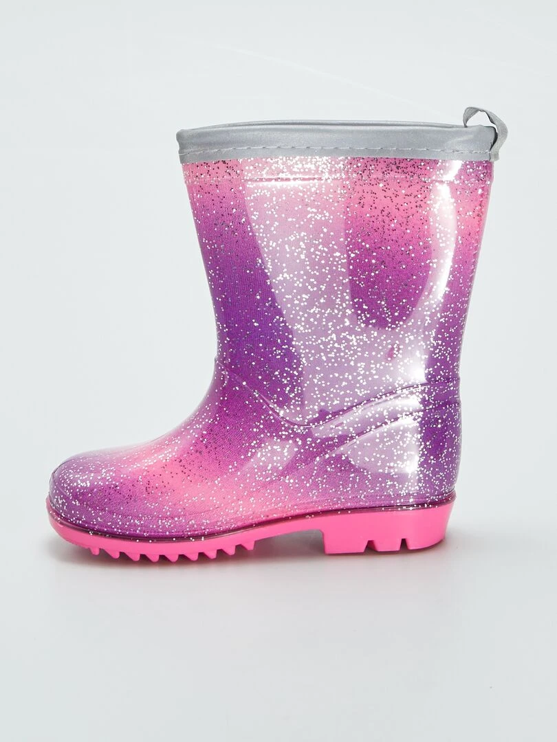 Bottes de pluie 'Little Unicorn'   Rose
