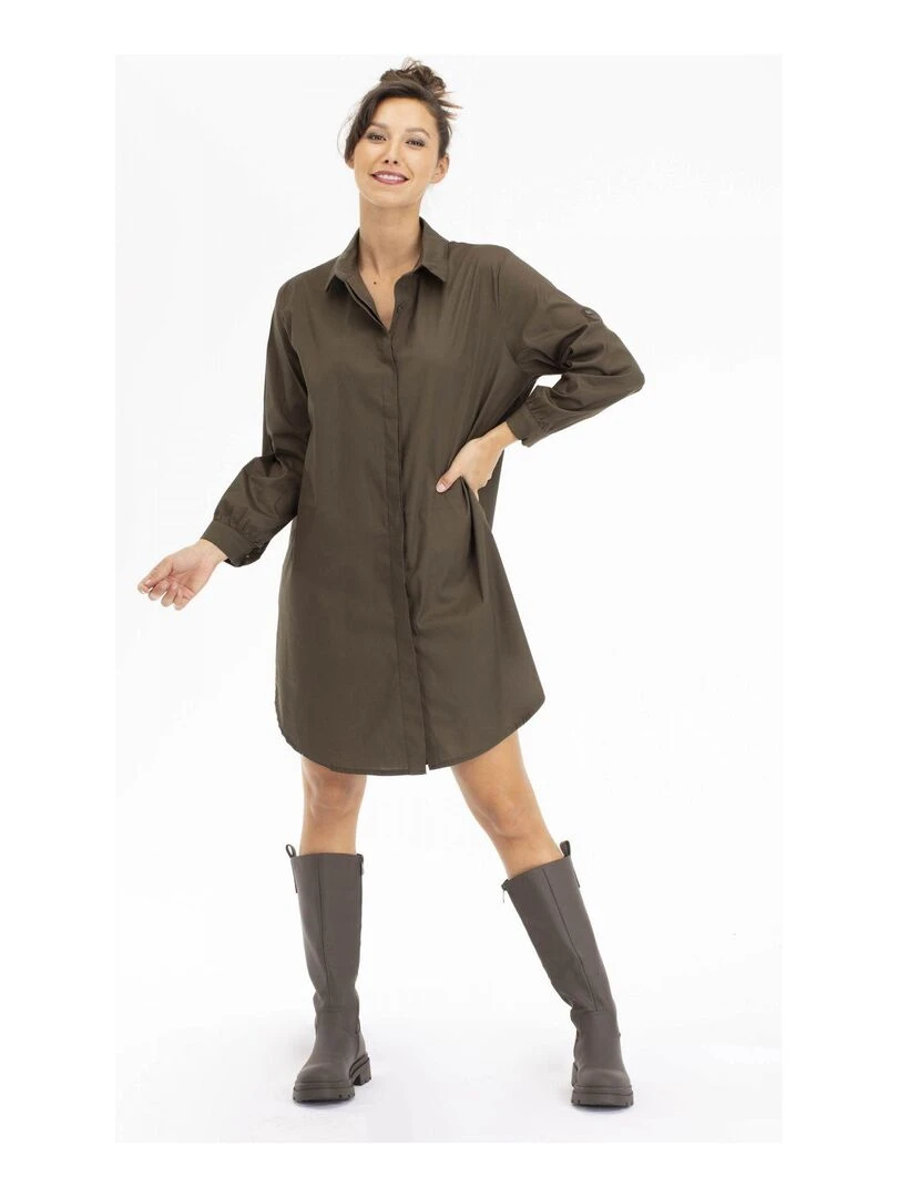 Robe CARLY Gérard Pasquier Vert