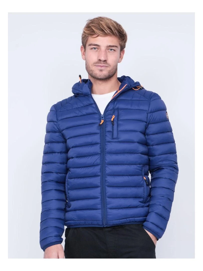 Doudoune légère capuche ZEGEL Bleu