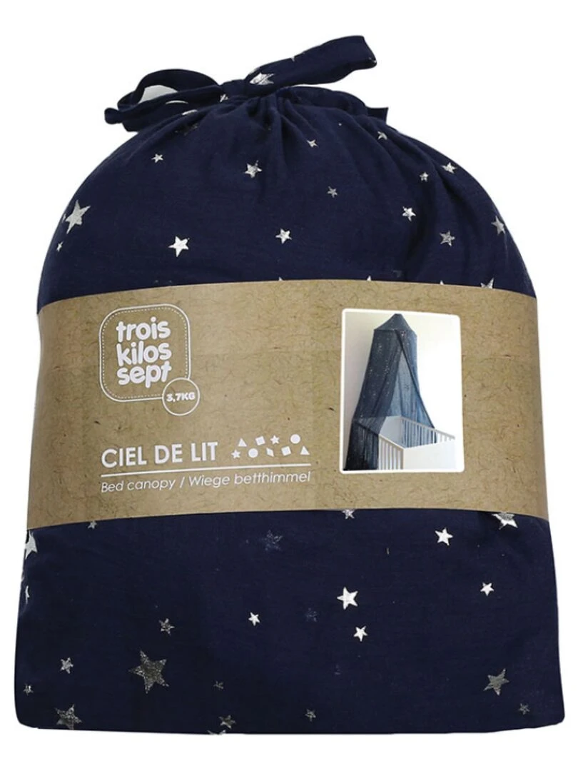 Ciel De Lit Bleu Marine (260 Cm) Bleu