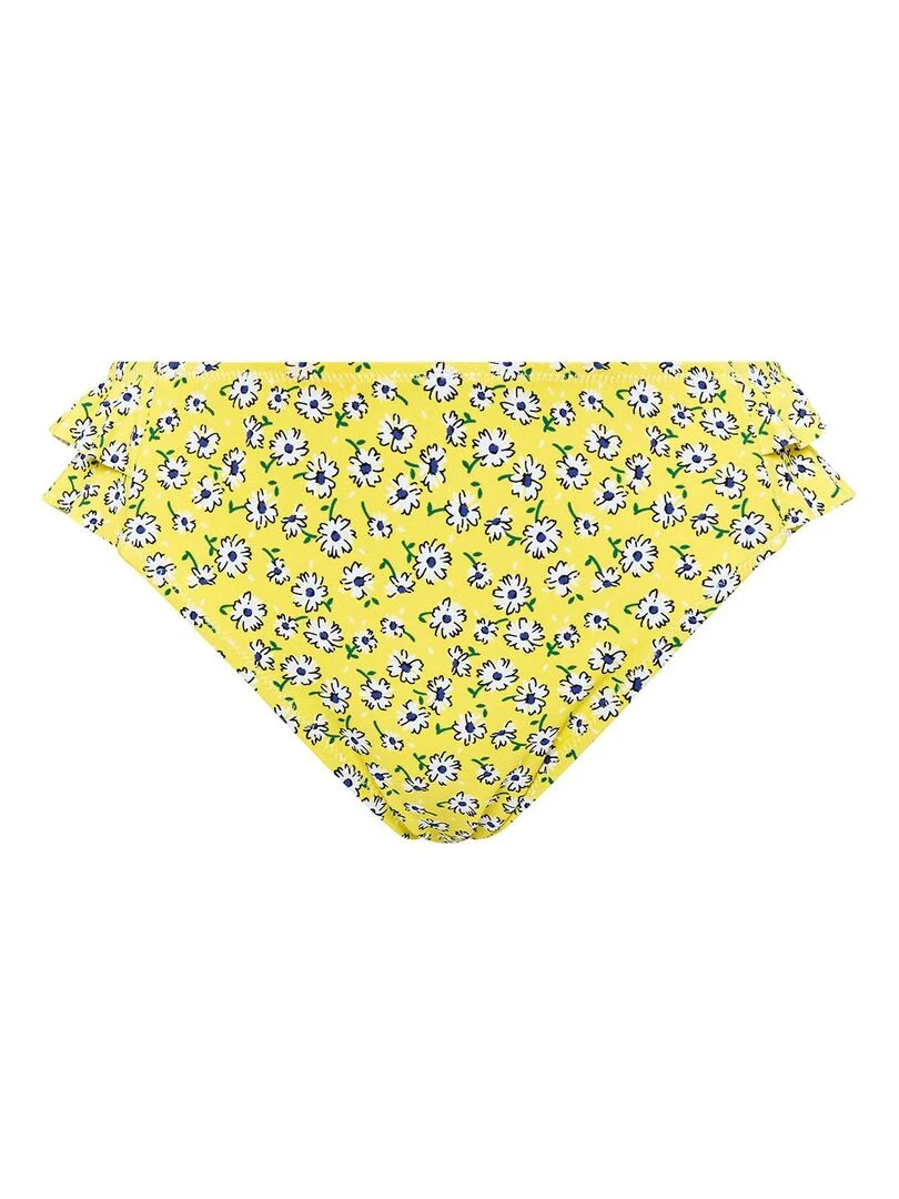 Slip de bain CIGALE Brigitte Bardot Bain Jaune