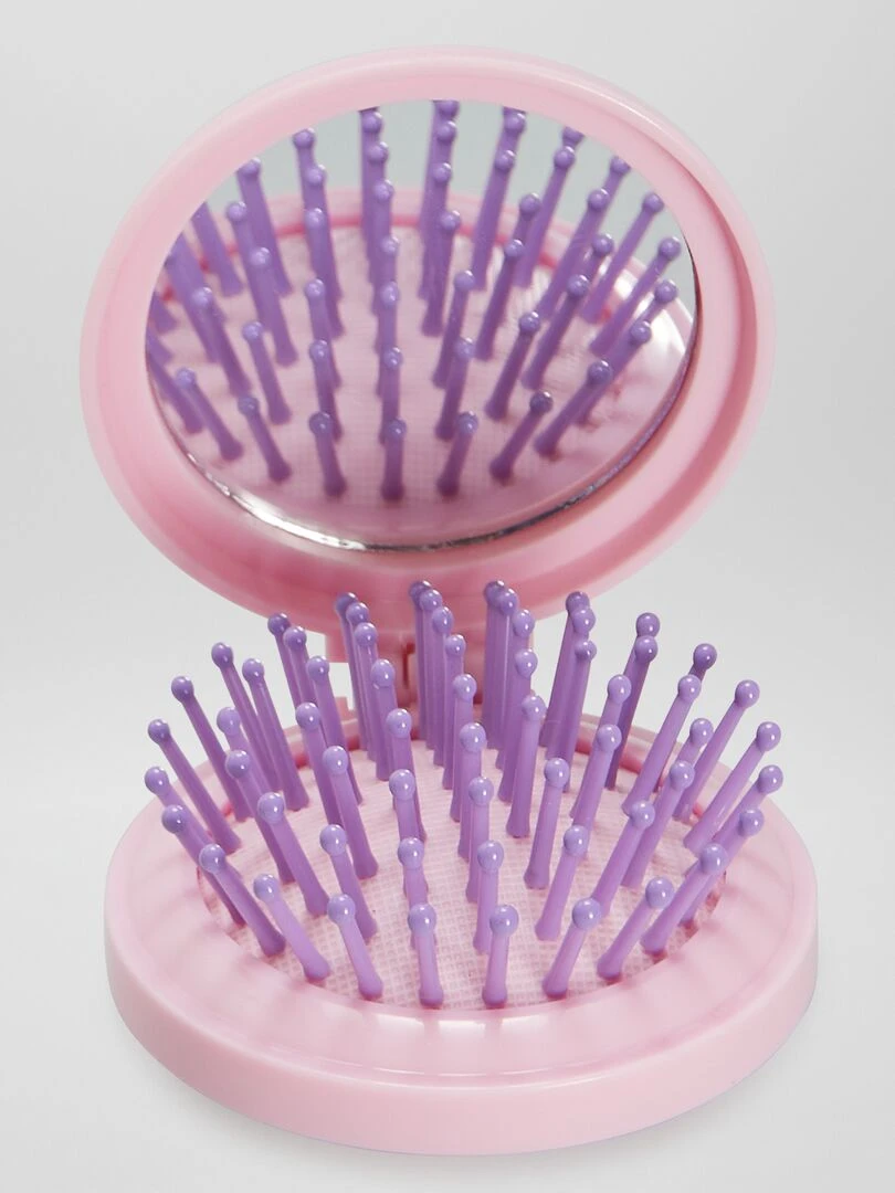 Brosse méduse 'licorne'   Rose