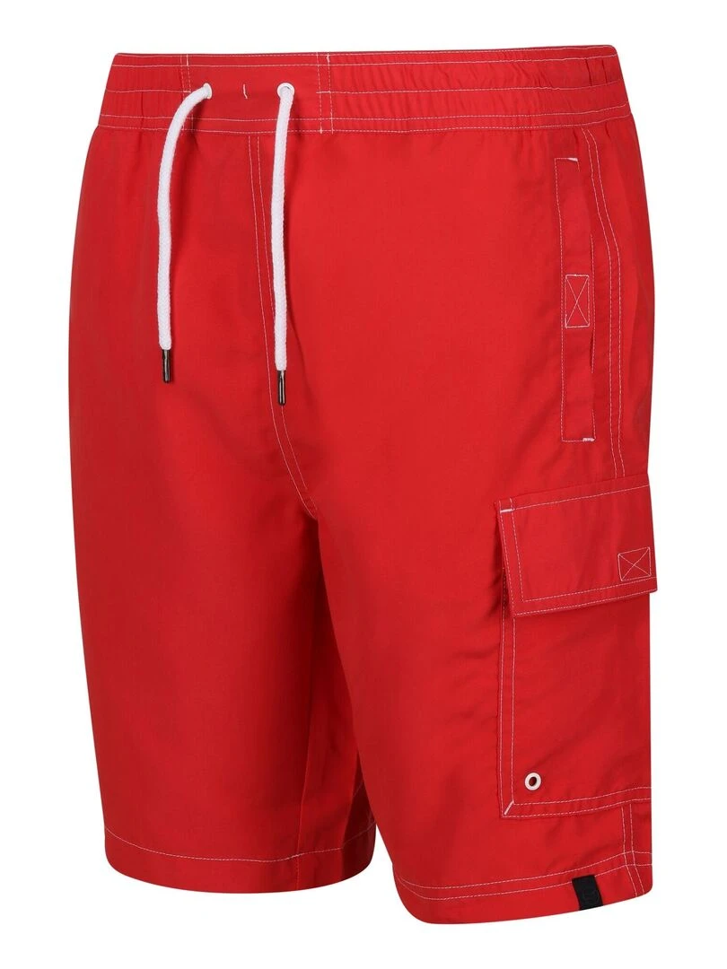 Regatta   Short de bain HOTHAM   Rouge foncé