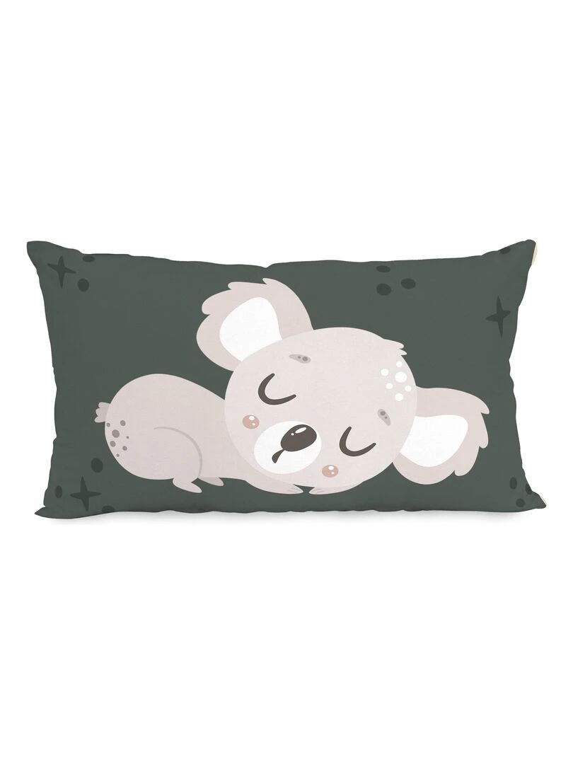 Housse de coussin Baby koala "Happyfriday"   Blanc