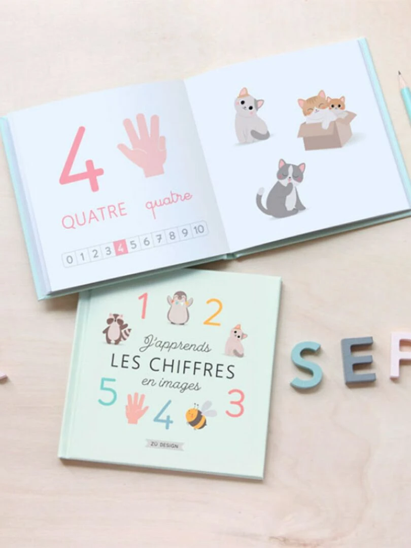 Livre éducatif J'apprends les chiffres en images   N/A
