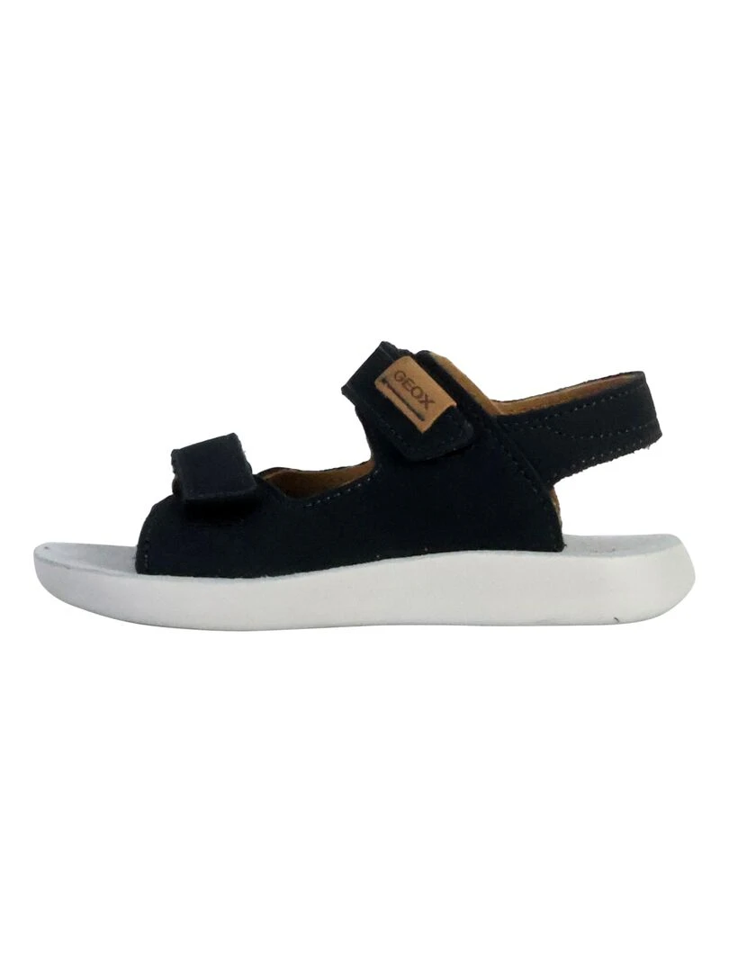 Sandales Cuir Enfant Geox LightFloppy Bleu