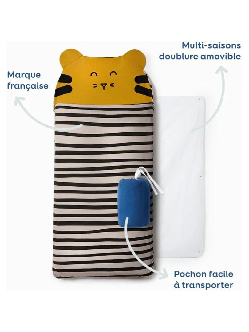 Sac de couchage Tigre Marron