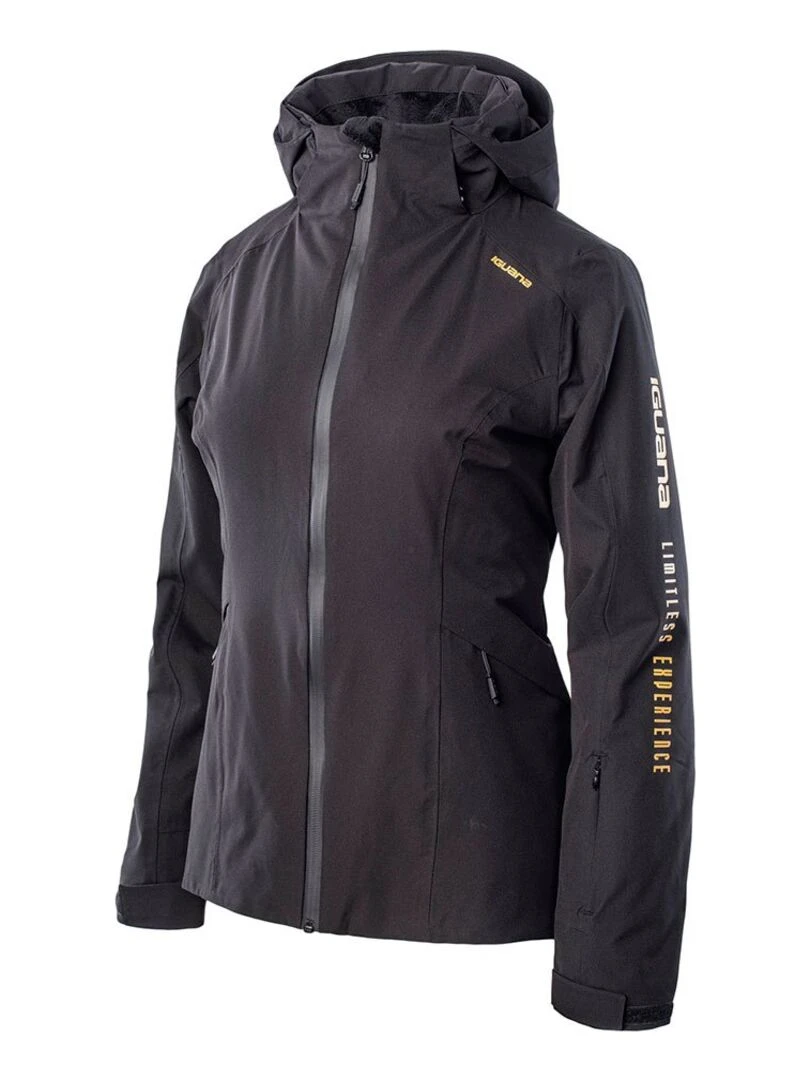 Iguana   Veste imperméable LAURA   Noir Doré
