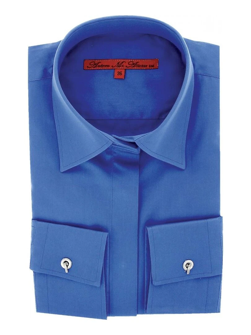 Chemise mousquetaire NEW STYL Bleu