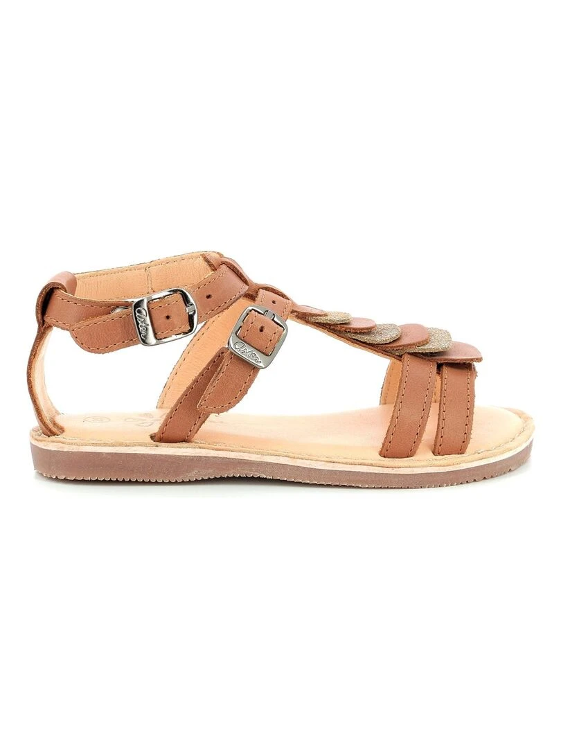 Sandales Cuir Dertige Marron