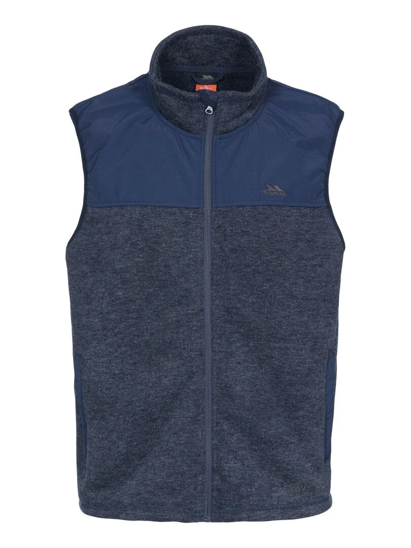 Trespass   Veste polaire sans manches LEAFMINER   Bleu