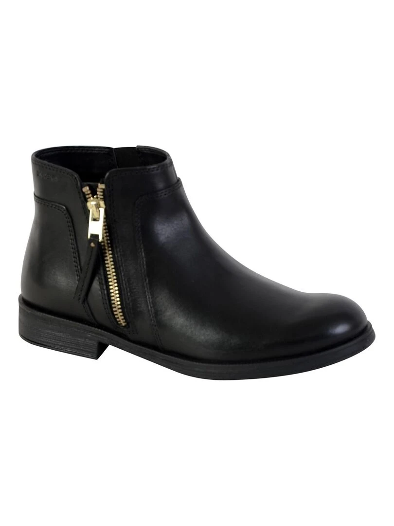 Bottes Geox Enfant Fille J Agata Noir