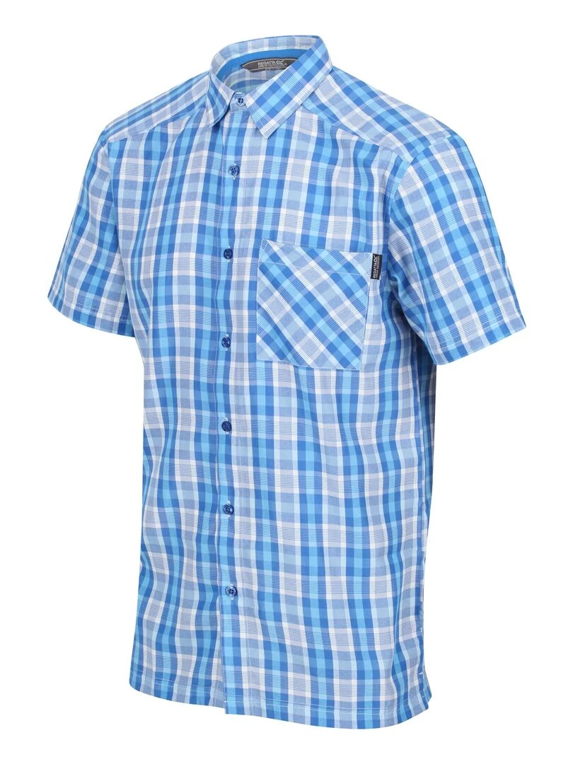 Regatta   Chemise MINDANO   Bleu électrique