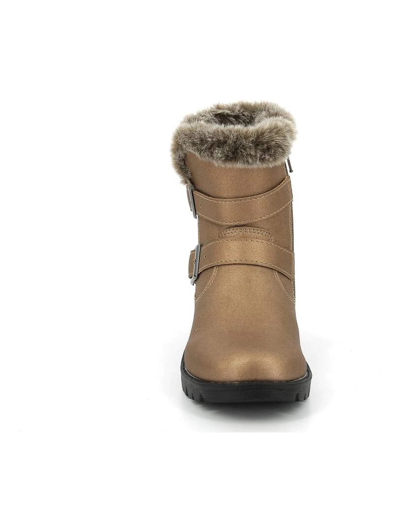 Boots Synthetique Westy   Marron