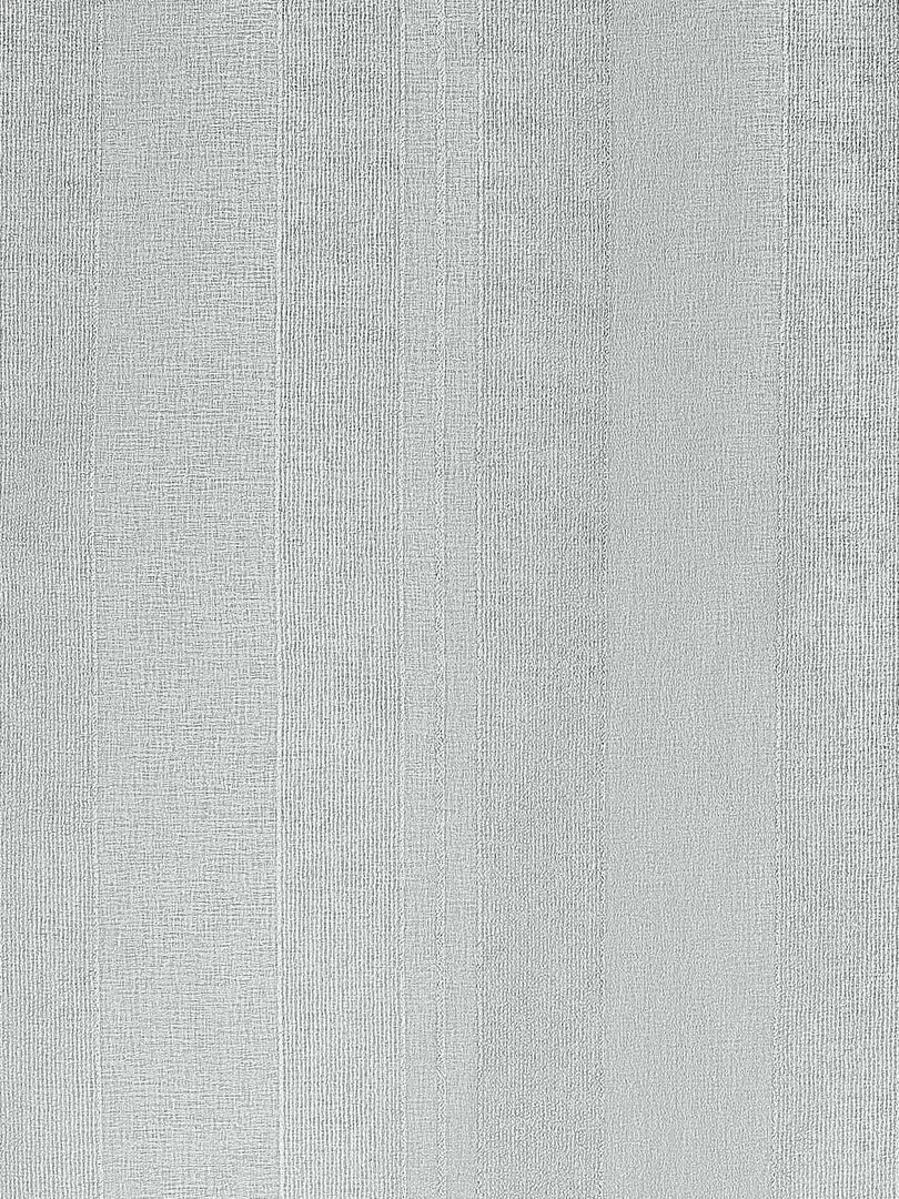 Paire de vitrages unis à rayures fantaisie   Blanc