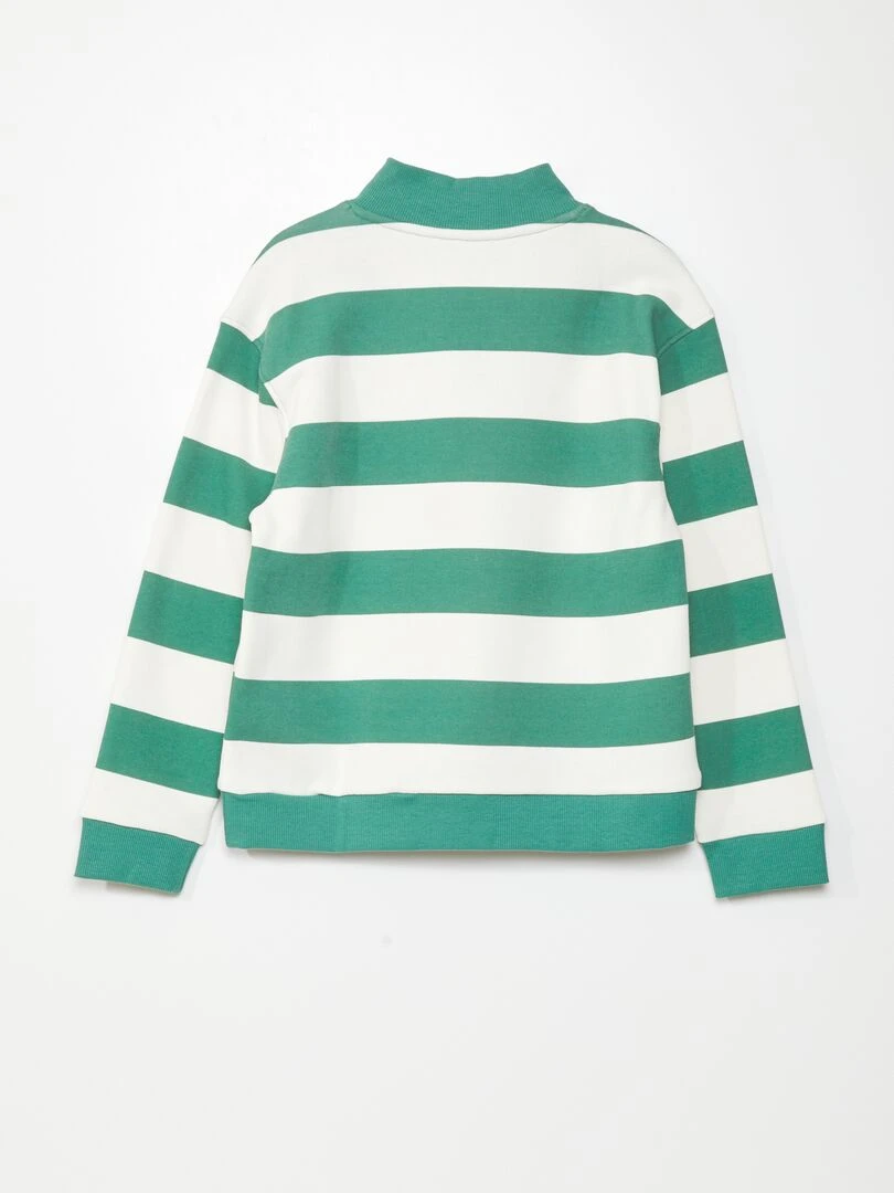 Sweat à col camionneur   So Easy   Vert