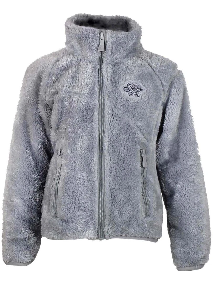 Polaire fille GARIANE PEAK MOUNTAIN Gris