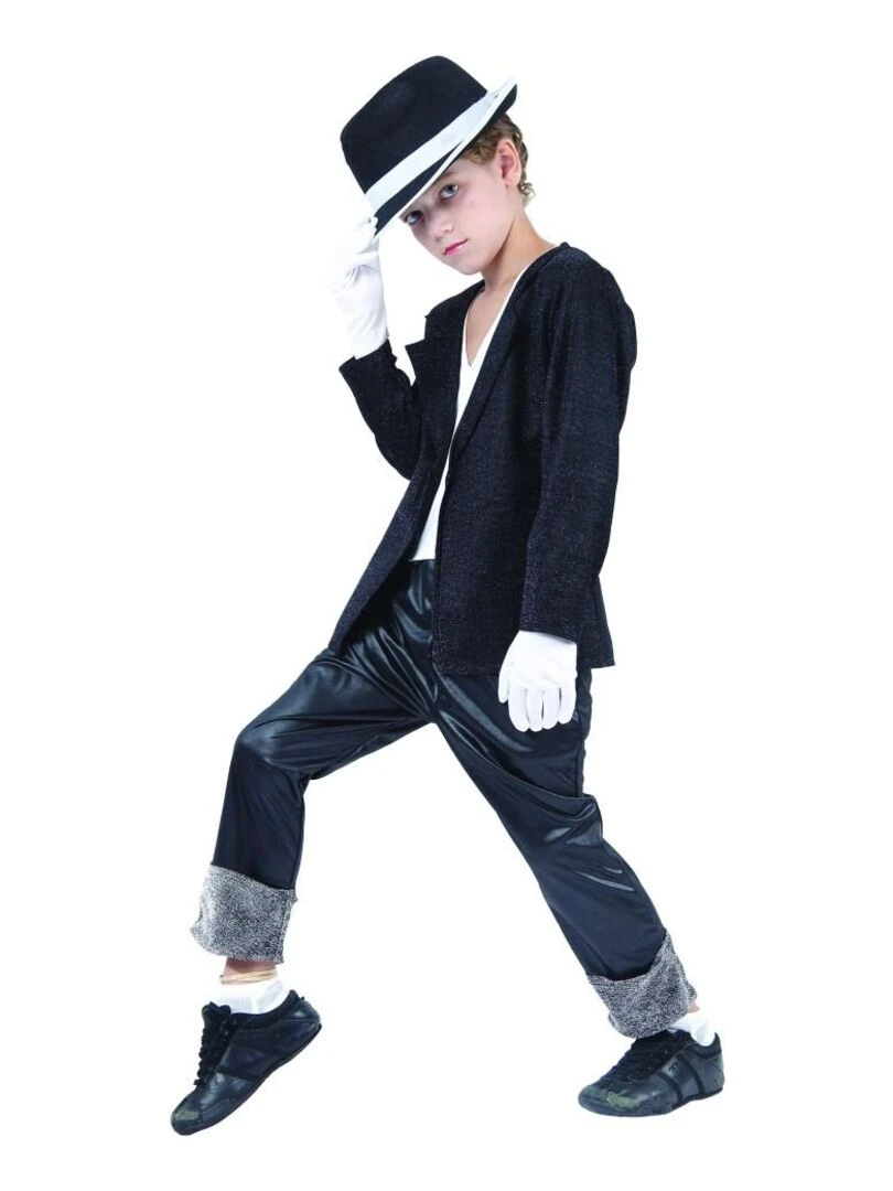 Déguisement Superstar noir enfant Noir Noir
