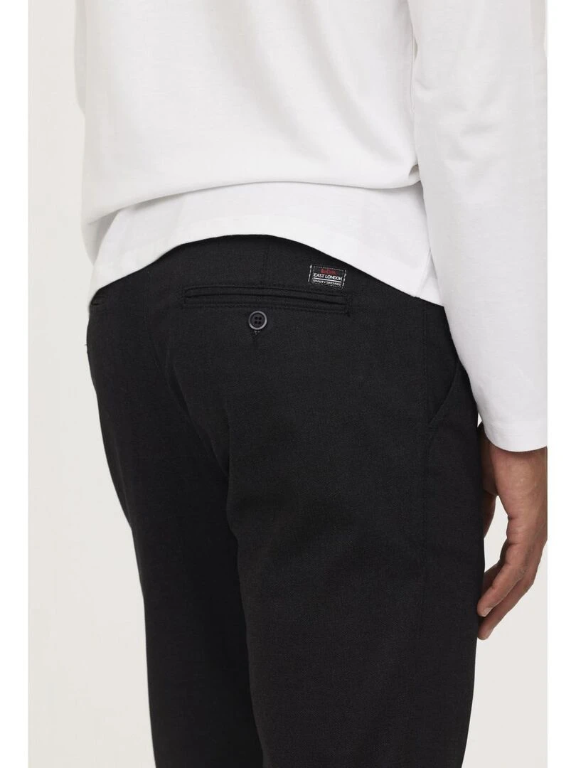 Lee Cooper   Pantalon coton chino straight GALANT   gris anthracite