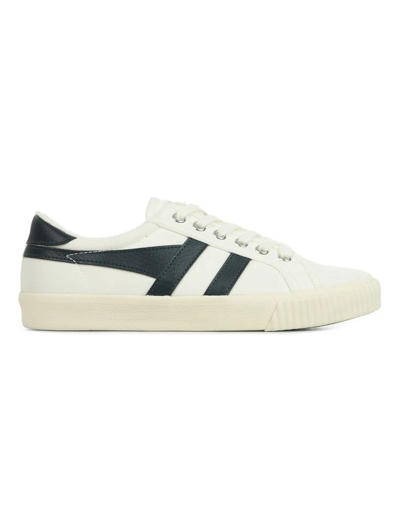 Baskets Gola Tennis Mark Cox Blanc Bleu marine