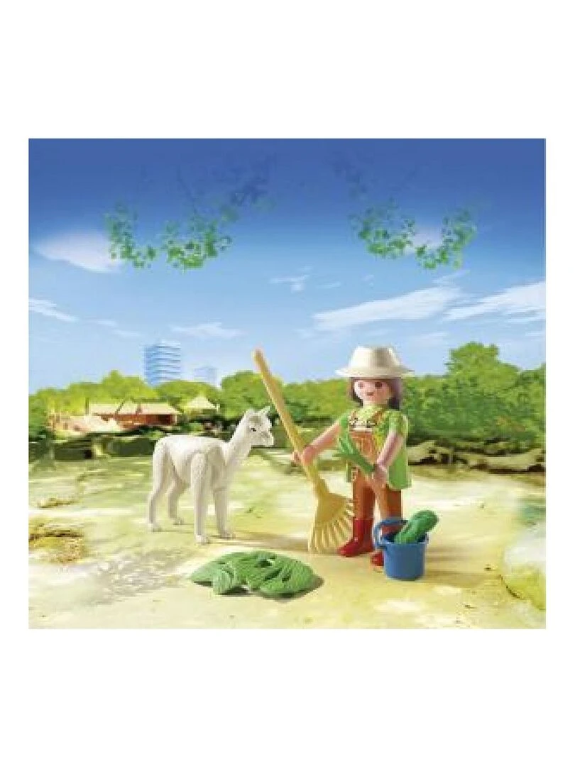 4944 'Playmobil' Oeuf de Paques Soigneur avec bébé alpaga   N/A