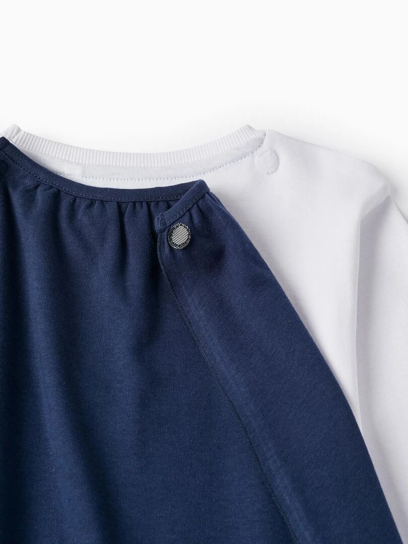Pyjama avec Cape Amovible pour Garçon 'Super Héros' manches longues OUT OF THIS WORLD Blanc