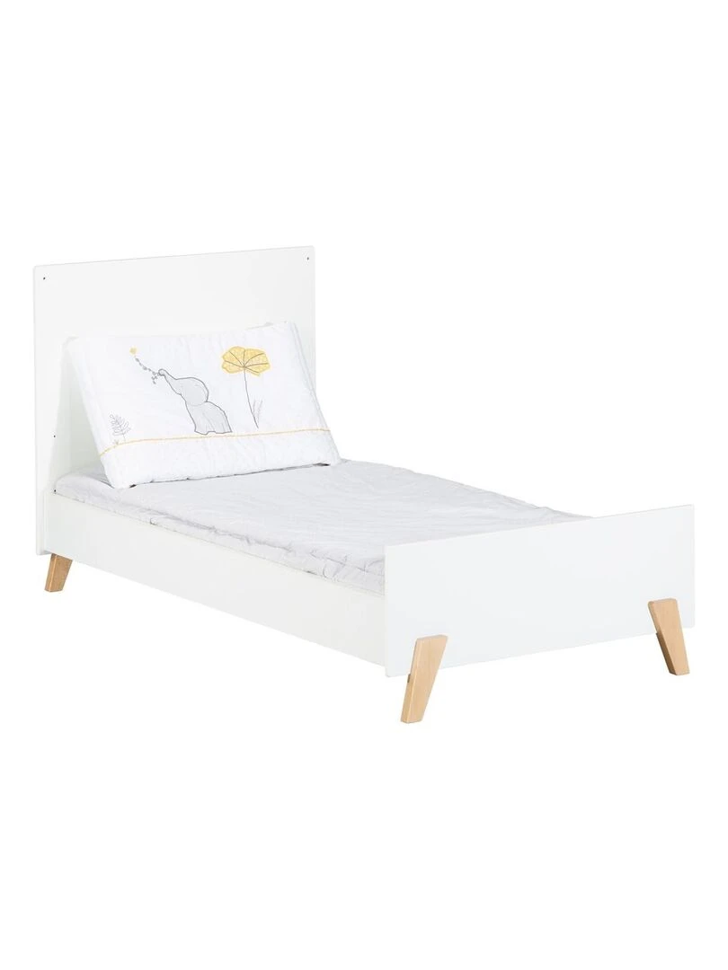 Lit évolutif JOY   BABYPRICE   Blanc Marron