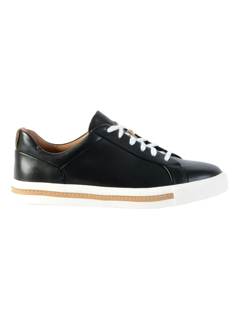Basket Cuir Clarks Un Maui Lace Noir
