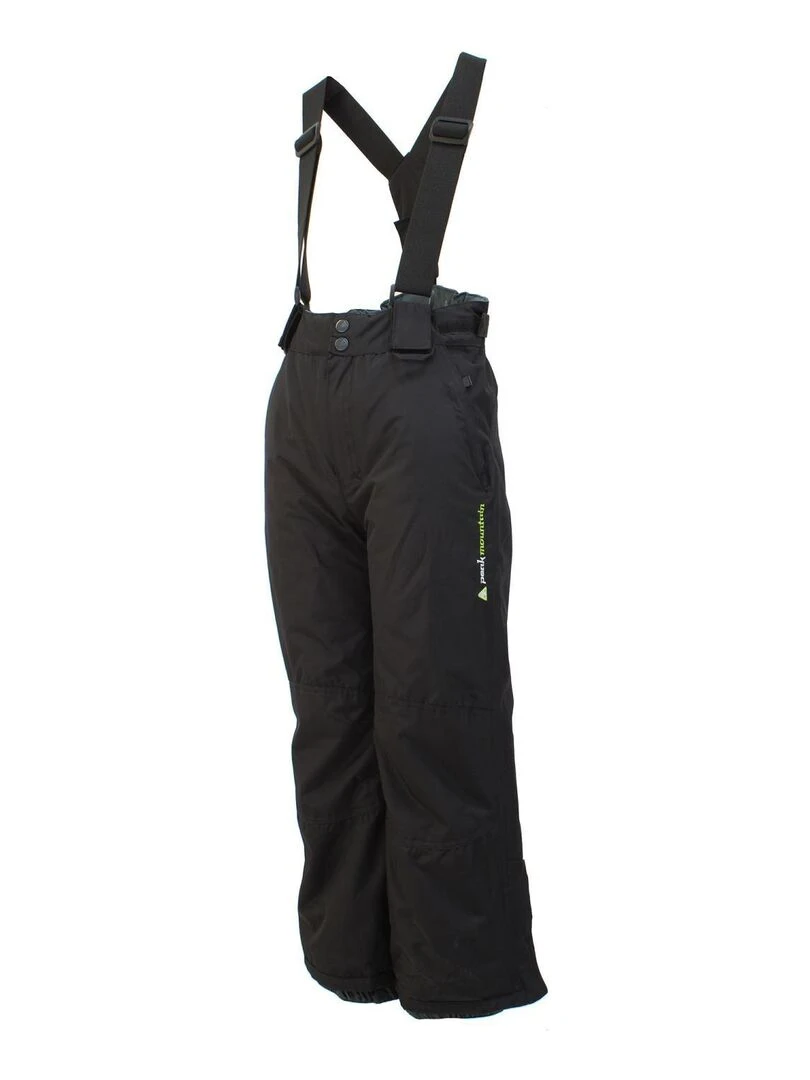 Pantalon de ski garçon EMI   PEAK MOUNTAIN   Noir Noir