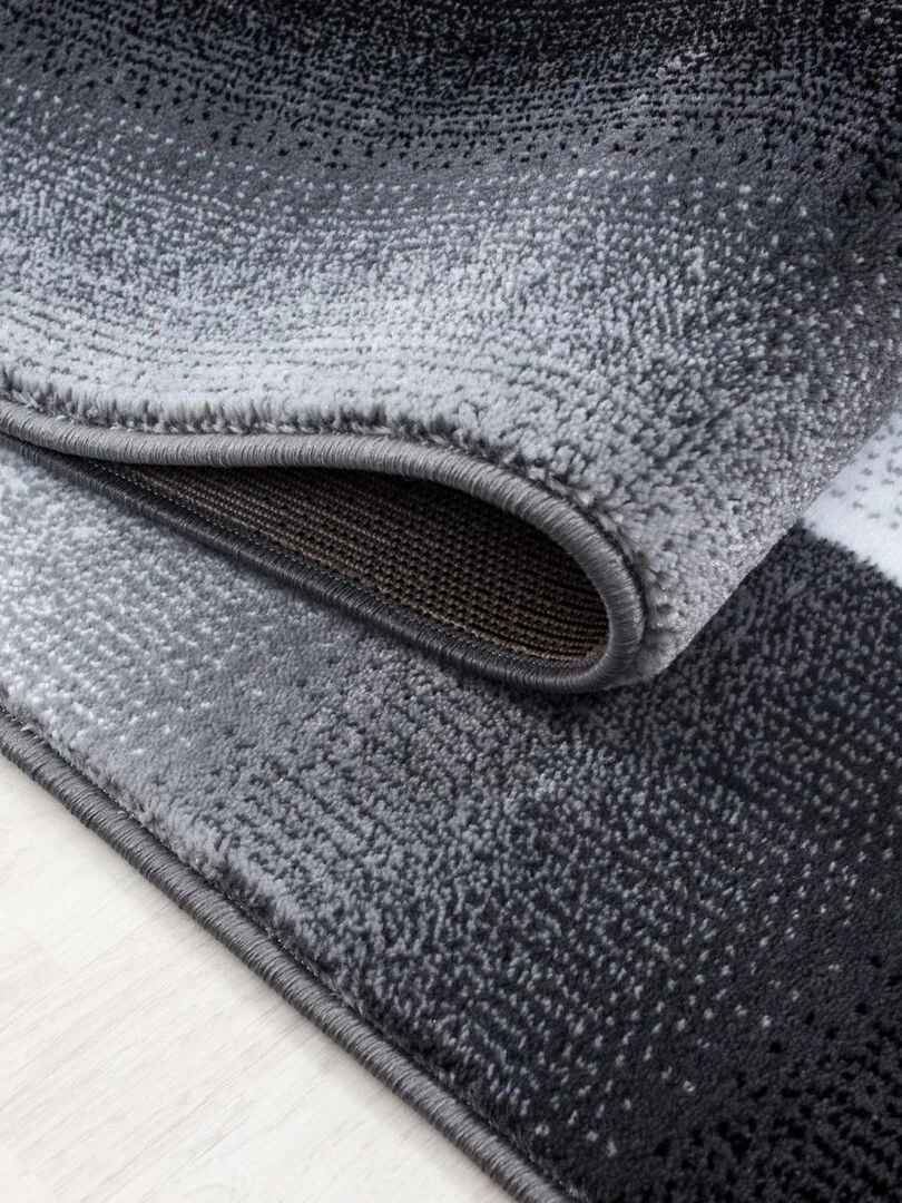 Tapis salon FLORINA OEKO TEX® Noir