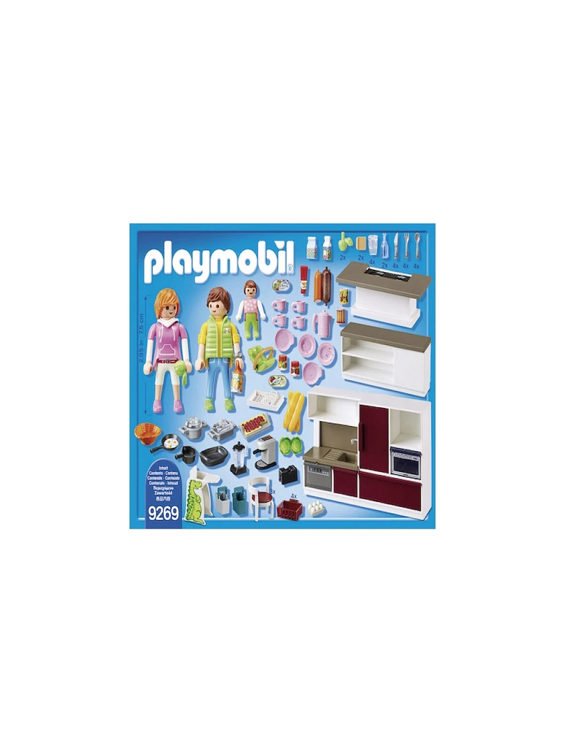 9269 Cuisine Aménagée  'playmobil' City Life   N/A