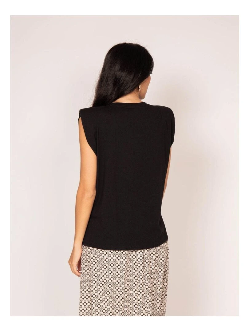 T shirt sans manches FEMA Noir
