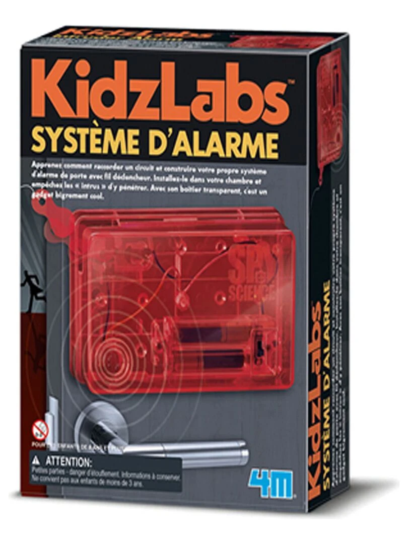 Kit de fabrication : La science de l'espionnage scientifique : Système d'alarme N/A