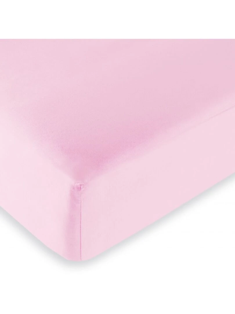 Univers Decor Drap Housse Pétale 90 X 190 Cm / 100% Coton / 57 Fils/cm² Rose