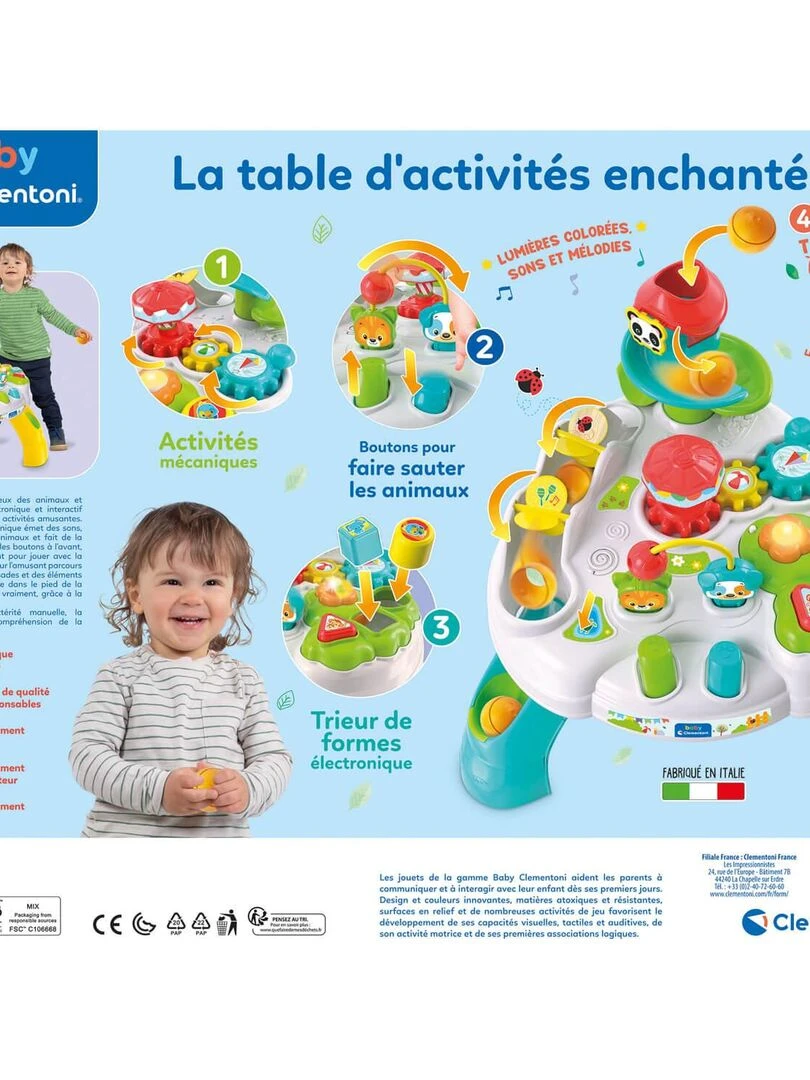 La table d'activités enchantée : Play for future   N/A