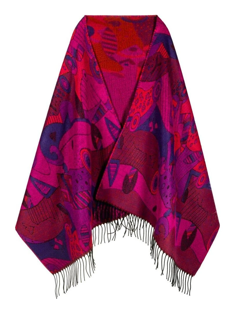Châle Betsy Fabriqué en France Violet